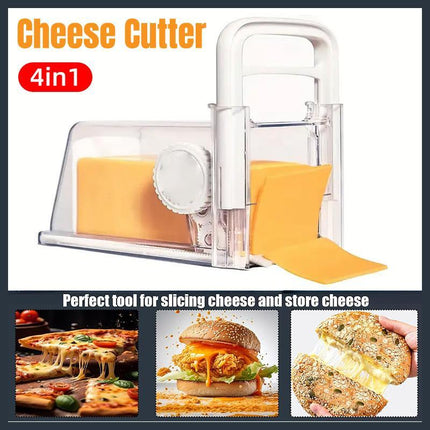 4-in-1 Cheese and Butter Slicer Set Multi-Function Kitchen Cutting Tool for Home
