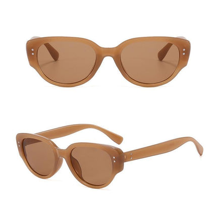 Classic Retro Sunglasses - Coloured Frame (Men's / Women's) Excellent Quality - Aimall