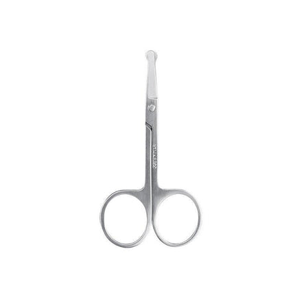 Korean Made Nose Hair Remover Stainless Steel Scissors Trimmer Safety Clipper - Aimall