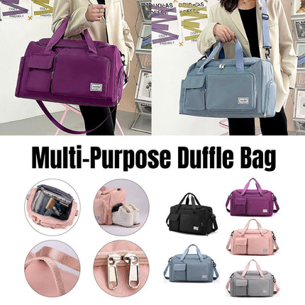 Unisex Waterproof Portable Travel Luggage Carry On Shoulder Hand Duffle Bag