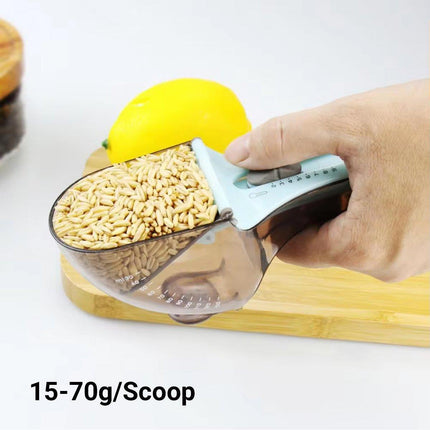 Pet Food Measuring Spoon Adjustable Cat Dog Food Shovel Pet Food Spoon Supplies