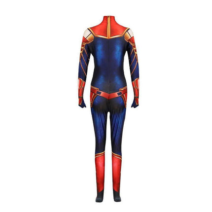 Halloween Cos Leotard Cosplay Cosplay Stage Performance Costume Jumpsuit Christmas Marvel Captain