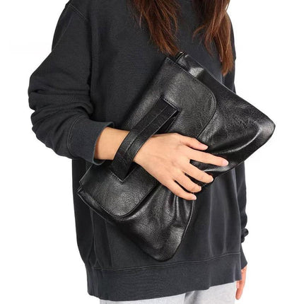 Large Capacity Shoulder Bag for Women Simple Crossbody Handbag Clutch Envelope Bag