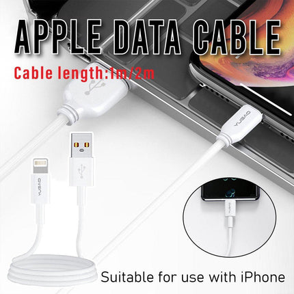 Apple Flash Charging Cable 1m 2m Fast Charger for iPhone iPad High Speed Durable