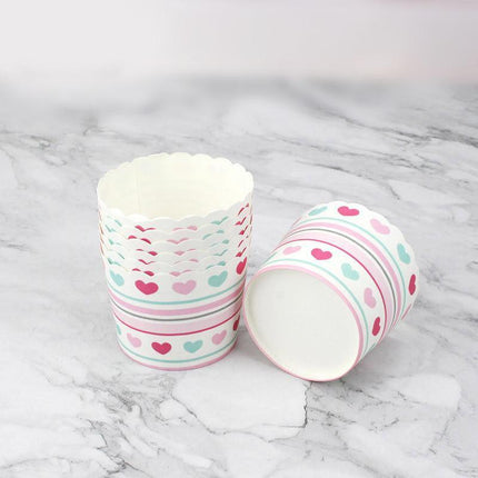 500pcs Colorful Cupcake Muffin Baking Cups Greaseproof Nonstick Paper Liners