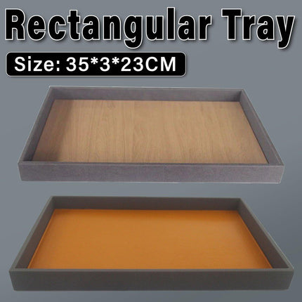 Hotel Room Sundry Storage Tray Rectangular Organizer for Essentials Supplies