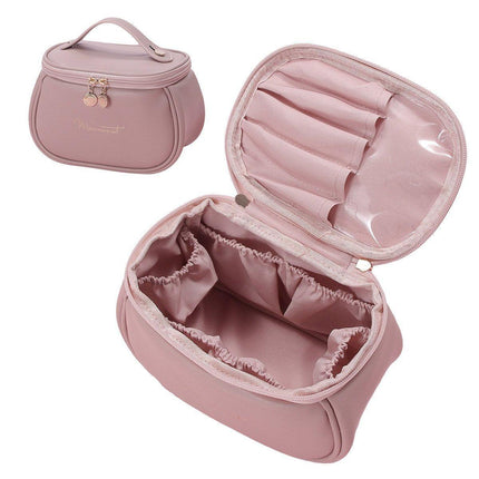 Large Capacity Portable Waterproof Makeup Organizer Bag Cosmetic Storage Box