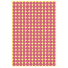 8/13/25/50mm Colour Sticker Dots Adhesive Round Labels Circular Scrapbooking Pink - Aimall