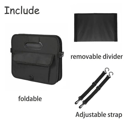 Car Organiser Boot Storage Box Foldable Trunk Organizer for Vehicle Storage