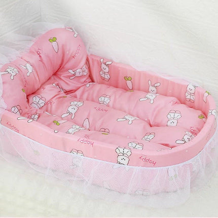 Cat Kennel Universal Cat Sleeping Nest Princess Style Lace Pet Special Kitten Cyber Red Mat