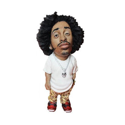 New Rapper Star Cool Hip Hop Guy Ornaments Creative Desktop Statue Home Decorate - Aimall