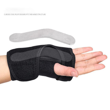 Wrist Support Hand Brace Band Carpal Gloves Tunnel Splint Arthritis Sprains Pain - Aimall