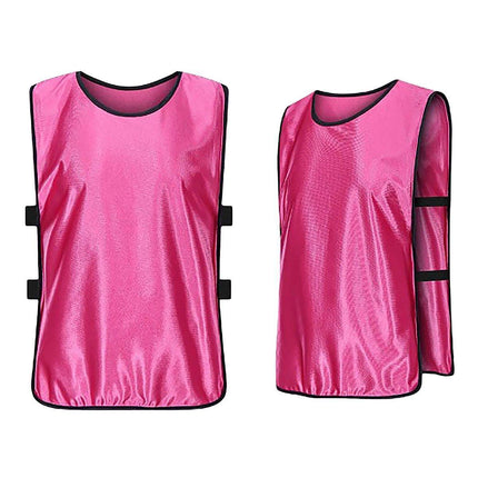 6X Sports Training Bibs Soccer Vests Group Team Bibs Basketball Cricket Football