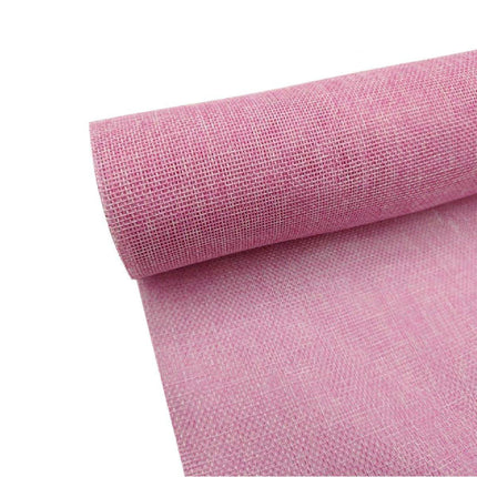 Coloured Linen Wrapping Paper Roll For Florist DIY Handmade Craft Material