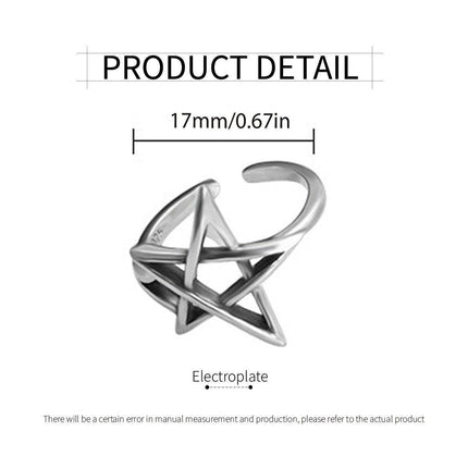 Adjustable Punk Retro Ring Fashion Jewelry Index Finger Statement Gift