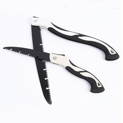 Folding Outdoor Hand Saw Portable Quick Cutting Pruning Garden Tree Logging Tool