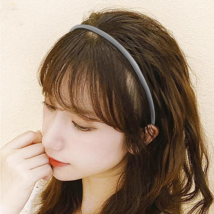 Women Frosted Headband Hairband Lady Hair Hoop Hair Accessories Headwear Decor - Aimall