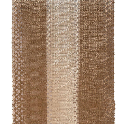 Cotton Linen Table Runner with Knot Tassel Bed End Towel Long Tablecloth Mat