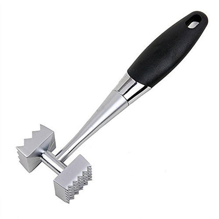 Stainless Steel Meat Tenderizer Hammer Kitchen Tool for Cooking and BBQ Use