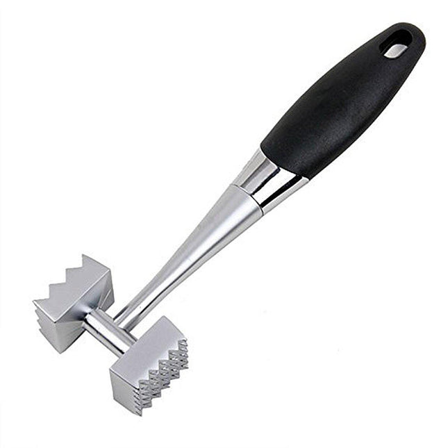 Stainless Steel Meat Tenderizer Hammer Kitchen Tool for Cooking and BBQ Use