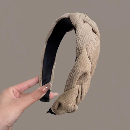 4Colours Women Braided Plait Plaited Elastic Hair Accessories Band Headband - Aimall