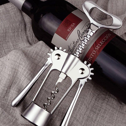 3PCS Wine Bottle Opener Corkscrew Set Kitchen Bar Tools for Easy Opening