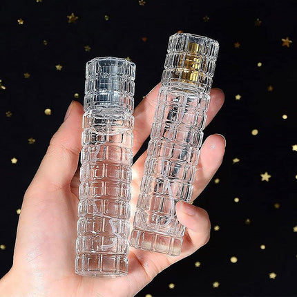 2pcs 30ml Travel Refillable Cosmetic Spray Bottle Empty Mist Pump Container Set