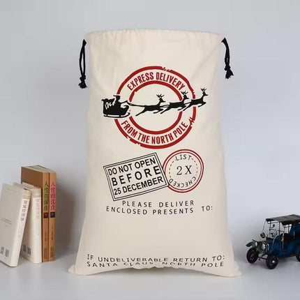 Large Christmas Sacks Jumbo Large Santa Gift Sack Bag Gifts Stocking Present Bag