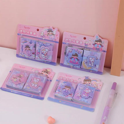 Kids Hand Book Planner Notebook Mini Organizer with Postcards Children Gift Idea RANDOM DELIVERY - Aimall