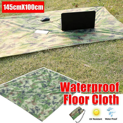 Waterproof Outdoor Camping Tarp Rain Fly Tent for Canopy Hammock Hiking Cover - Aimall