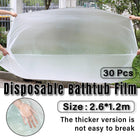30pcs Bath Film Hotel Toiletries Set Bathtub Liner Hygiene Bags for Spa Travel