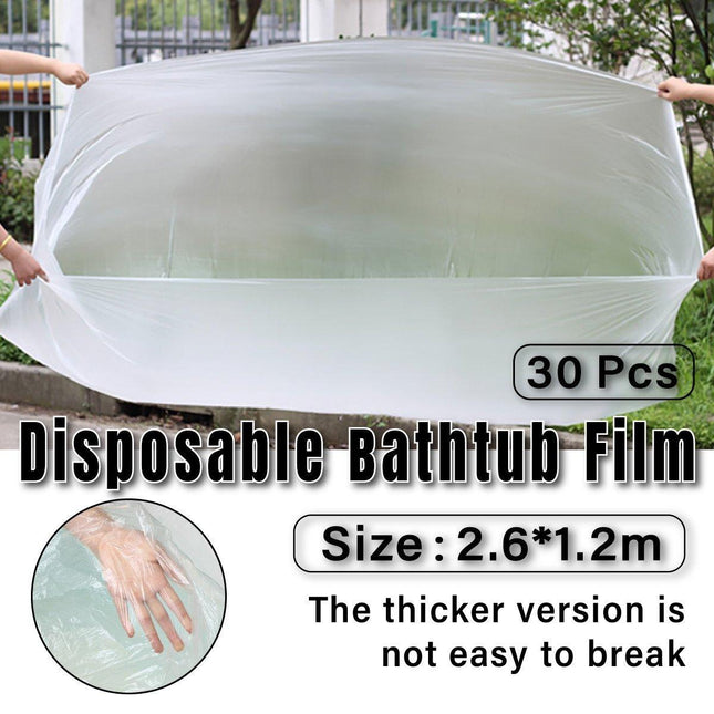 30pcs Bath Film Hotel Toiletries Set Bathtub Liner Hygiene Bags for Spa Travel
