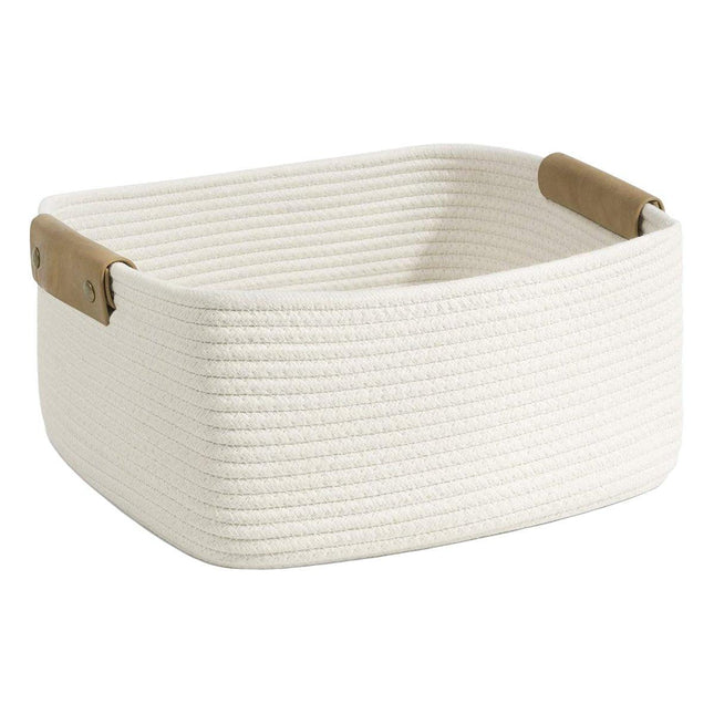 Storage Box Cotton Rope Basket Organizer Miscellaneous Storage Basket for Home