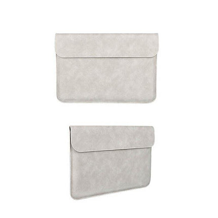 13" Pouch Laptop Bag Cover Leather Sleeve Case MacBook Air Pro Dell Retina - Aimall
