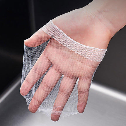 300pcs Disposable Kitchen Sink Strainer Anti Clogging Sewer Mesh Pocket Filter