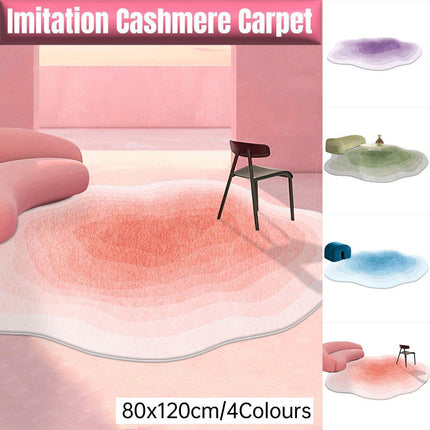 Shaped Cashmere Carpet Living Room Full Blanket Cloakroom Dressing Table