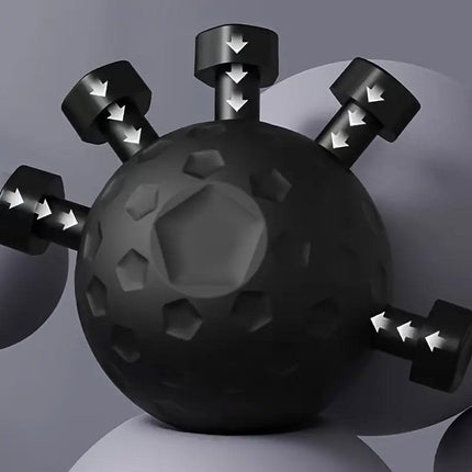 Finger Grip Hand Exerciser Stress Relief Grip Ball Wrist Strengthener Trainer