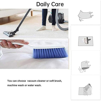 Shaped Cashmere Carpet Living Room Full Blanket Cloakroom Dressing Table