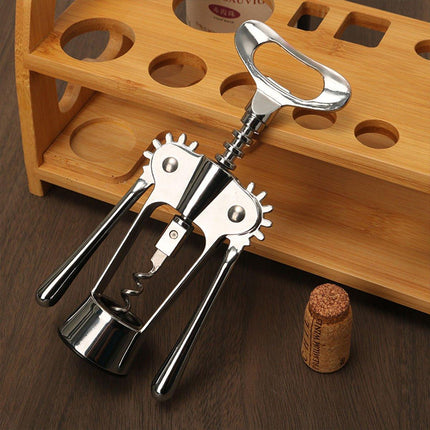 3PCS Wine Bottle Opener Corkscrew Set Kitchen Bar Tools for Easy Opening
