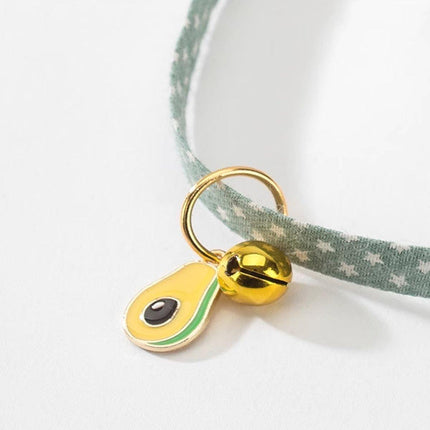Adjustable Pet Collar with Buckle and Bell for Kitten and Dog Wearable Accessory