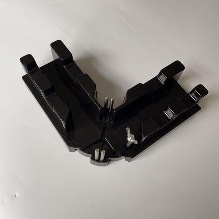 2-in-1 Bevel and Mitre Box Precision Cutting Tool with Scale for Accurate Angles