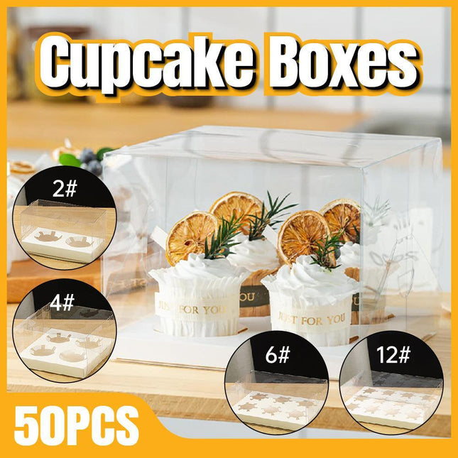 Packaging Cupcake Biscuit Storage Packaging Bag Bakery Box Pie Boxes Cake Box - Aimall