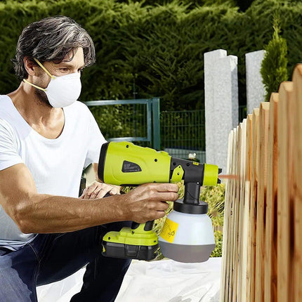 20V Cordless High Pressure Airless Paint Sprayer Compatible with Ryobi Batteries