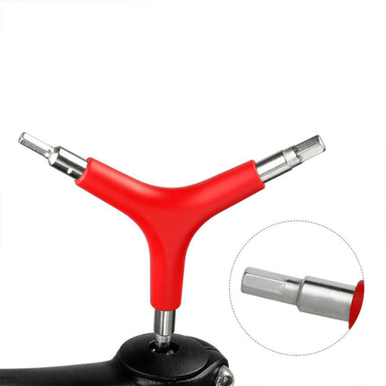 2PCS Hex Socket 3 Prong Bike Repair Tool for Mountain Bicycle Maintenance Kit