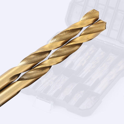 99X HSS Titanium Drill Bit Tool Set 1.5-8mm Twist Drill For Wood Metal Grooving