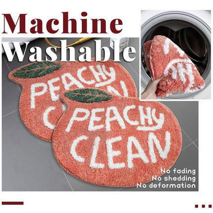 Cute Fruit Bathroom Mat Anti Slip Floor Carpet for Doorway Toilet Soft Bath Rug