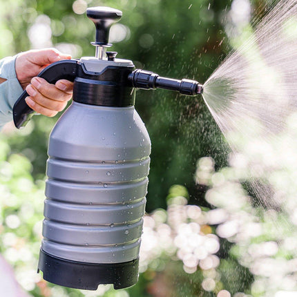 Pressure Pump Spray Bottle 2L Easy Pump Adjustable Nozzle Garden Watering Flower