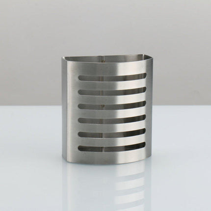 Creative Stainless Steel Student Pen Holder Multifunctional Stationery Organizer