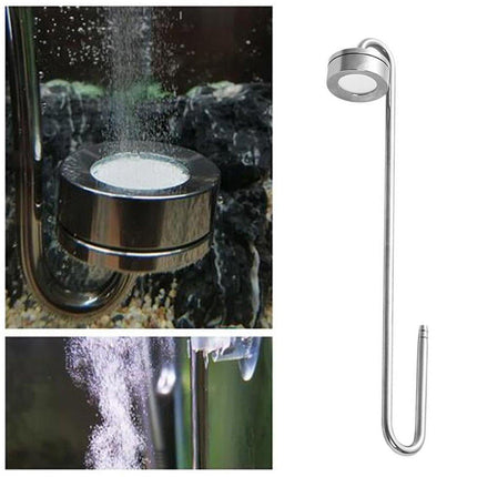 Stainless Steel Aquarium CO2 Diffuser Carbon Dioxide Atomizer Grass Tank Bubbler