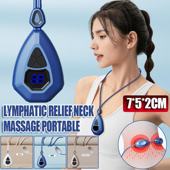 Lymphatic Relief Neck Massage Portable Lymphatic Relief Neck Massager - Aimall